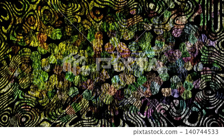 Jungle camouflage, green camouflage pattern Jungle camouflage, green camouflage pattern 140744533