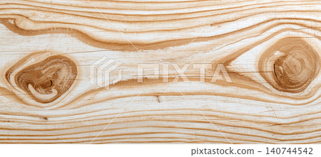 Natural wood plank texture with knots and wood grain for design Natural wood plank texture with knots and wood grain for design 140744542