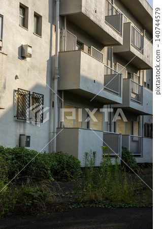 A housing complex that will be demolished A housing complex that will be demolished 140744579