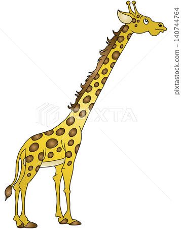 手繪動物插畫 ☆ 長頸鹿 手繪動物插畫 ☆ 長頸鹿 140744764
