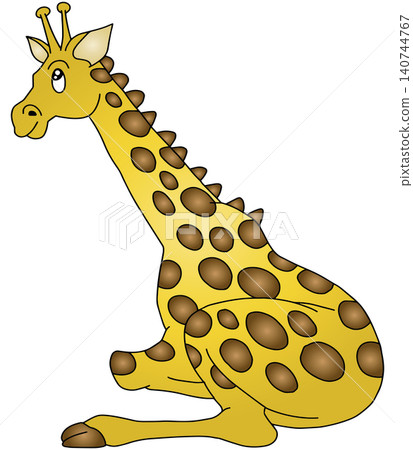 Hand-drawn animal illustration ☆ Giraffe Hand-drawn animal illustration ☆ Giraffe 140744767