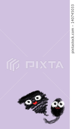 Cute hand-drawn ghost illustrations Cute hand-drawn ghost illustrations 140745033