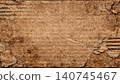Paper cardboard background. Old Natural corrugated carton sheet. Kraft cardboard texture 140745467