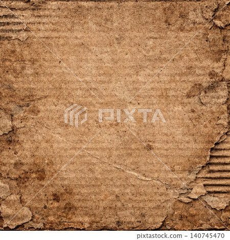 Realistic torn cardboard paper texture background. Grunge old paper surface texture Realistic torn cardboard paper texture background. Grunge old paper surface texture 140745470