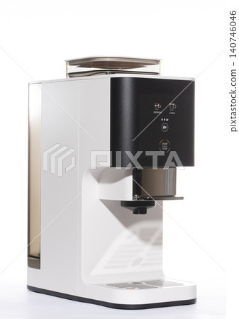 Automatic coffee machine on a white background Automatic coffee machine on a white background 140746046