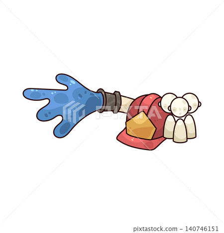Illustration of Fire Service Illustration of Fire Service 140746151