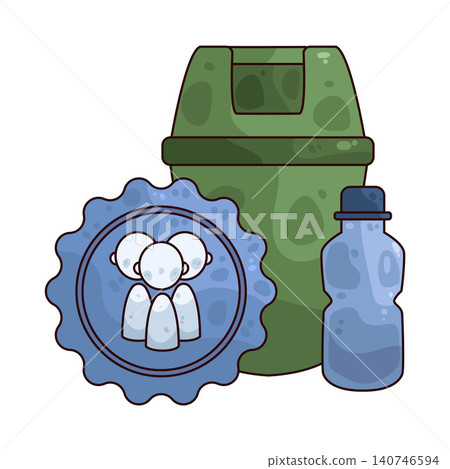 Illustration of Garbage Collection Illustration of Garbage Collection 140746594