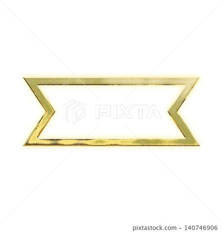 Golden ribbon lines, alpha channel Golden ribbon lines, alpha channel 140746906