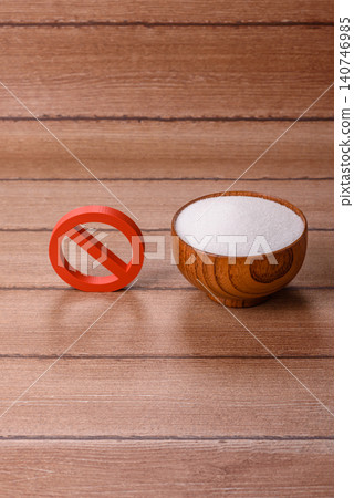 The sugar ban sign as a concept to stop the problem of diabetes and obesity. The sugar ban sign The sugar ban sign as a concept to stop the problem of diabetes and obesity. The sugar ban sign 140746985