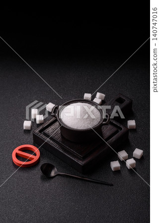 The sugar ban sign as a concept to stop the problem of diabetes and obesity. The sugar ban sign The sugar ban sign as a concept to stop the problem of diabetes and obesity. The sugar ban sign 140747016