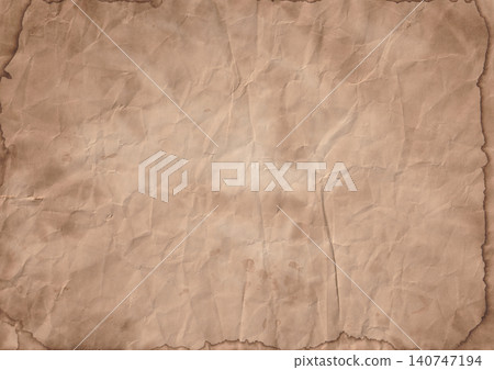 Treasure maps, parchment, wrinkled antique paper backgrounds, brown vintage paper textures Treasure maps, parchment, wrinkled antique paper backgrounds, brown vintage paper textures 140747194