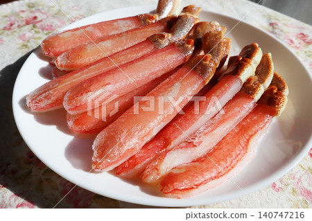 Snow crab meat for crab shabu-shabu (shelled) 140747216