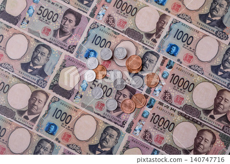 Japan, Japanese yen paper banknotes, money for business. Japanese yen Japan, Japanese yen paper banknotes, money for business. Japanese yen 140747716