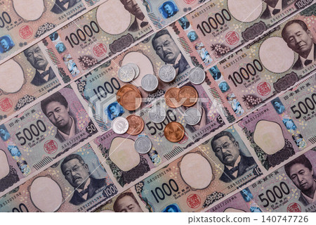 Japan, Japanese yen paper banknotes, money for business. Japanese yen Japan, Japanese yen paper banknotes, money for business. Japanese yen 140747726