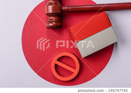 The cargo container ban on the japanese flag as a conceptual backdrop. The cargo container embargo 140747785
