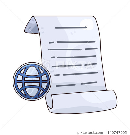 Illustration of Script Illustration of Script 140747905