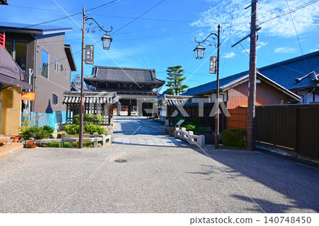 津市一心殿千秋寺、正門、釘角門、石橋 津市一心殿千秋寺、正門、釘角門、石橋 140748450