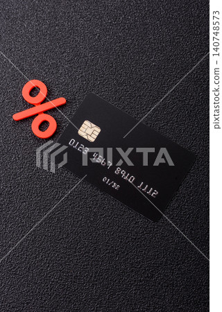 A credit card for contactless cashless payments via a terminal or online. A credit card 140748573