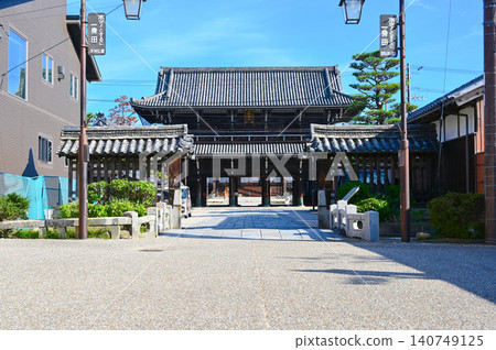一心殿千秋寺：津市正門釘角門和石橋 140749125