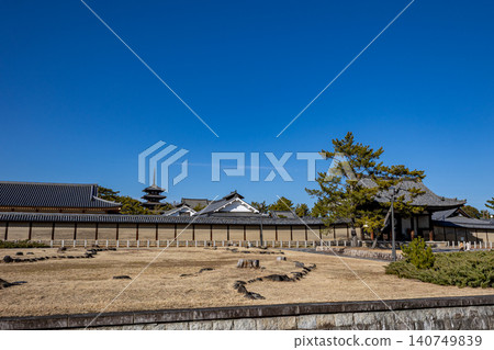 斑鳩的法隆寺 斑鳩的法隆寺 140749839
