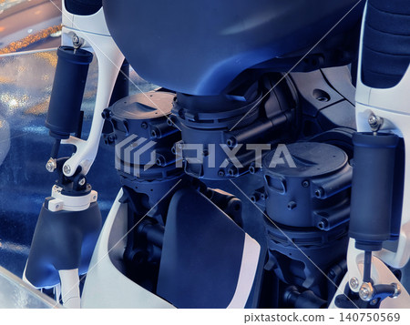 KUALA LUMUR, MALAYSIA - MARCH 15, 2026: TESLA high tech robot mannequin showcasing modern automotive technology in mall environment KUALA LUMUR, MALAYSIA - MARCH 15, 2026: TESLA high tech robot mannequin showcasing modern automotive technology in mall environment 140750569
