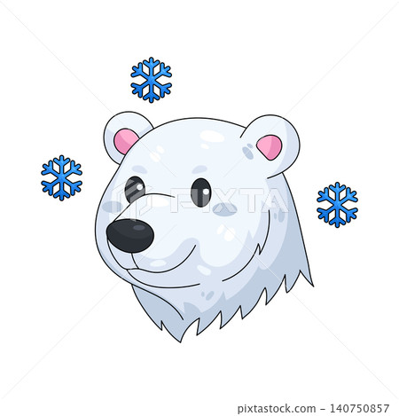 Illustration of polar bear Illustration of polar bear 140750857