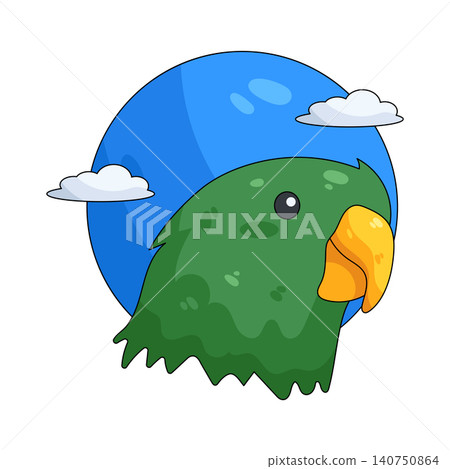 Illustration of parrot Illustration of parrot 140750864