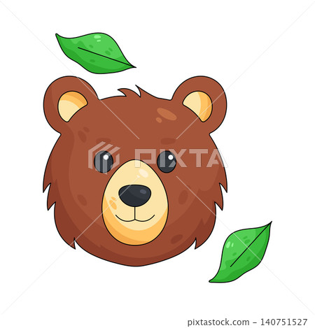 Illustration of bear Illustration of bear 140751527