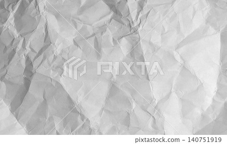Worn paper texture with creases and rough surface. White sheet background perfect for vintage Worn paper texture with creases and rough surface. White sheet background perfect for vintage 140751919