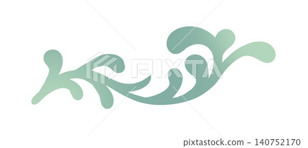 This is a line drawing of a plant stem. 140752170