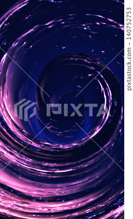 Glossy purple and blue abstract vortex with reflective liquid curves, creating a futuristic spiral tunnel and immersive digital background. Glossy purple and blue abstract vortex with reflective liquid curves, creating a futuristic spiral tunnel and immersive digital background. 140752753