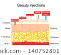Beauty injections for Mesotherapy, Dermal fillers, Lipofilling, Toxin injections BoNT, Microneedling. Cosmetic procedure. 140752801