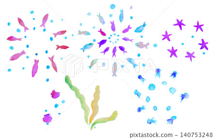 fish, starfish, frame 140753248