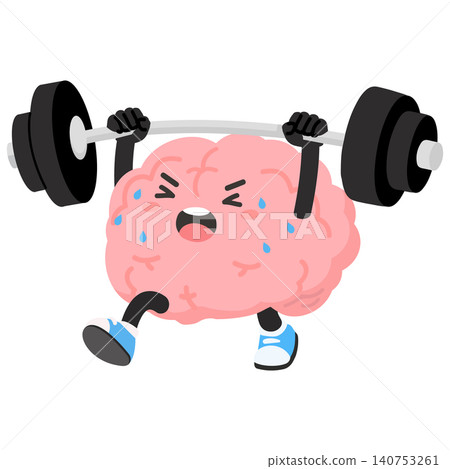 Strong Brain Character Lifting Heavy Weights Strong Brain Character Lifting Heavy Weights 140753261