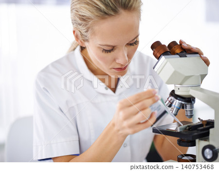 Petri dish, microscope or woman scientist in laboratory for research, medical analysis or test experiment. Solution, investigation or science expert with technology for future development or results Petri dish, microscope or woman scientist in laboratory for research, medical analysis or test experiment. Solution, investigation or science expert with technology for future development or results 140753468