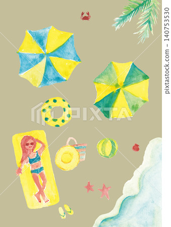 夏天 夏 海灘 140753530