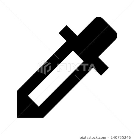 Highlighter silhouette icon, alpha channel Highlighter silhouette icon, alpha channel 140755246