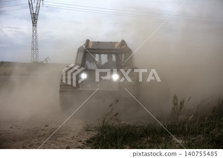 powerful off-road transporter, all-terrain vehicle for special missions powerful off-road transporter, all-terrain vehicle for special missions 140755485
