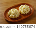 Steamed sweet potato bread 140755674