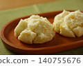 Steamed sweet potato bread 140755676