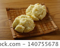 Steamed sweet potato bread 140755678