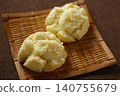 Steamed sweet potato bread 140755679