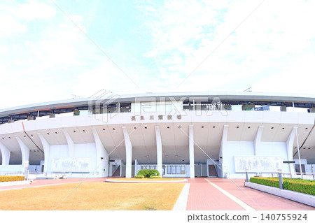 岐阜縣岐阜市長良川體育場風景 岐阜縣岐阜市長良川體育場風景 140755924