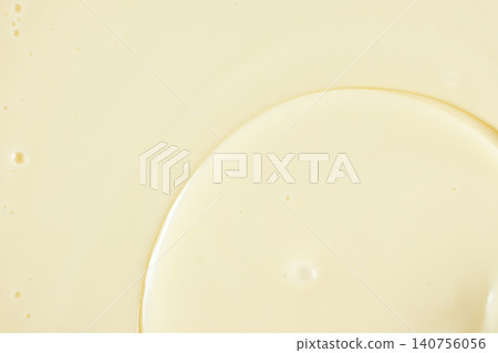 Macro Texture Condensed Milk Top View, Aesthetic Culinary Abstract Background Macro Texture Condensed Milk Top View, Aesthetic Culinary Abstract Background 140756056