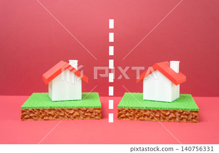 Defining property boundaries. Resolving neighbor conflicts over land marking. Surveying. 140756331