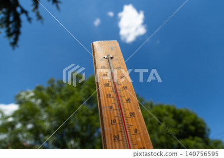 thermometer over 34 degrees heat wave thermometer over 34 degrees heat wave 140756595