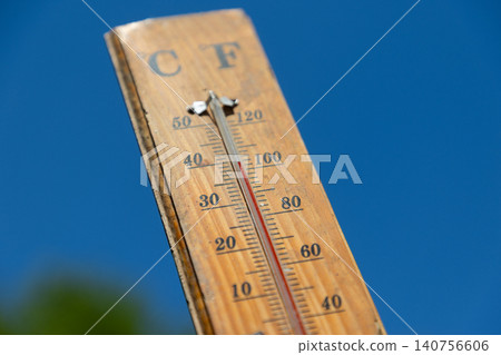 thermometer over 34 degrees heat wave thermometer over 34 degrees heat wave 140756606