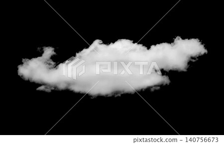 White clouds isolated on black background White clouds isolated on black background 140756673