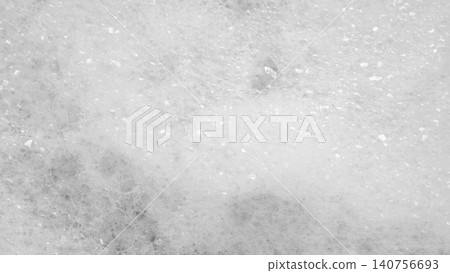 Abstract white soap foam bubbles texture background 140756693
