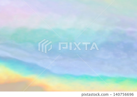 Holographic rainbow foil iridescent texture abstract hologram background 140756696